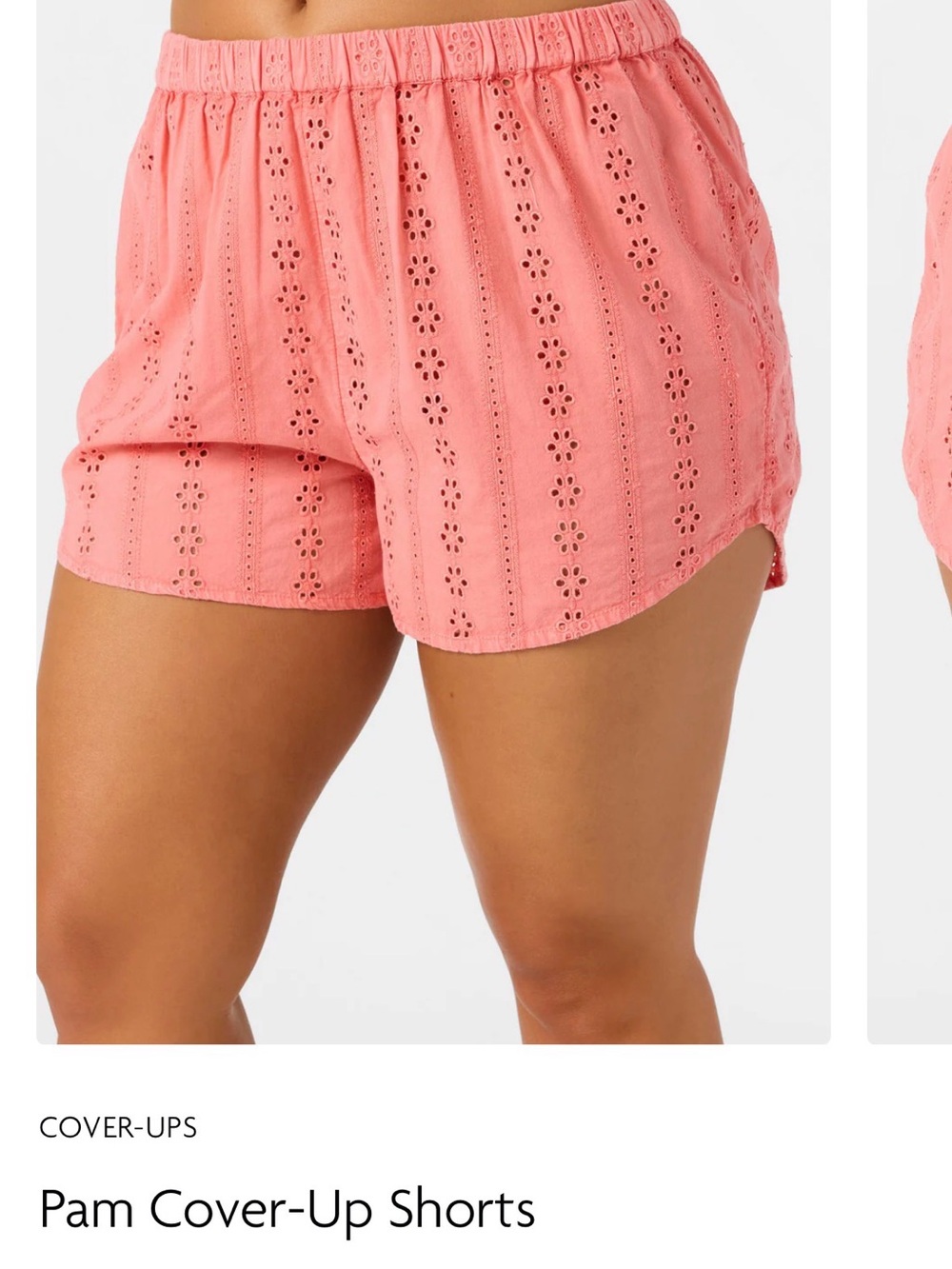 O'Neill Coral Eyelet Pam Shorts